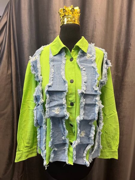 مانتو تیکه دوزی ریش ریش