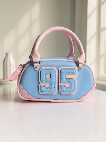 مینی کیف 95 آبی صورتی