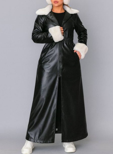 پالتو بلند تدی آلما کرم روشن