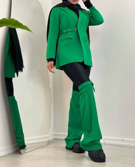 کت کمربندی مخفی سبز