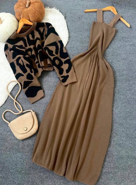 ست رنگ نسکافه ای تیره