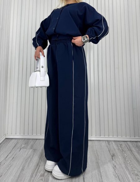 ست زنانه سرمه ای