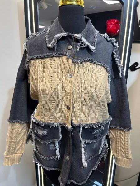 کت جین بافت دخترانه