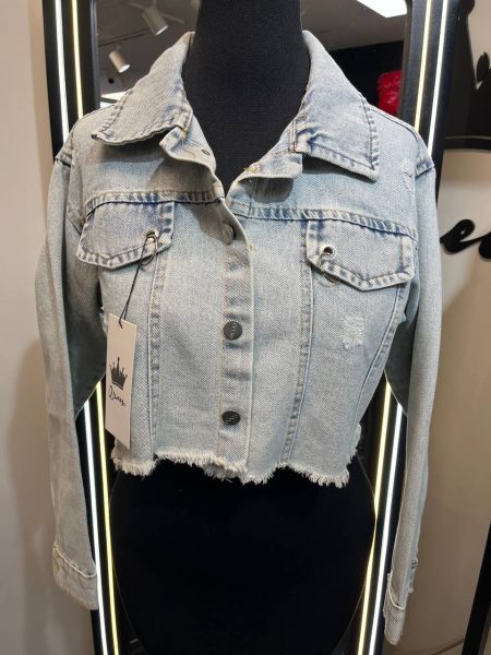 کت جین دخترانه یخی