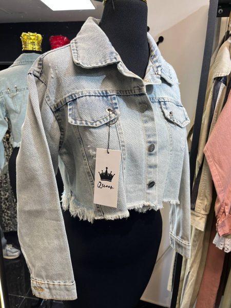 کت جین زنانه یخی