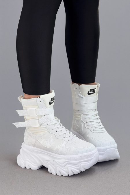 کتونی ساقدار NIKE سفید