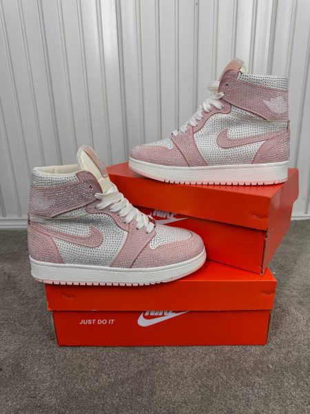 کتونی ساقدار نگینی NIKE (2)