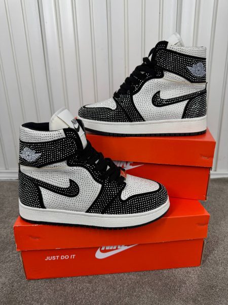 کتونی ساقدار نگینی NIKE (3)