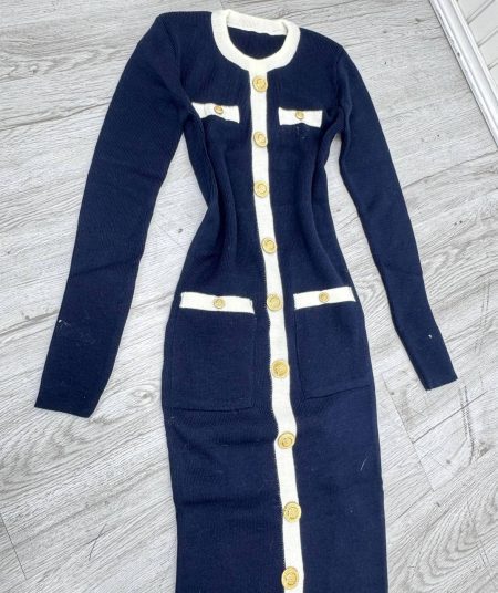 پیراهن بافت دخترانه