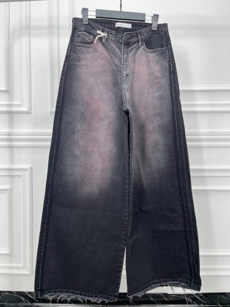 شلوار بگ جین دخترانه