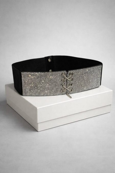 کمربند جواهر دوزی