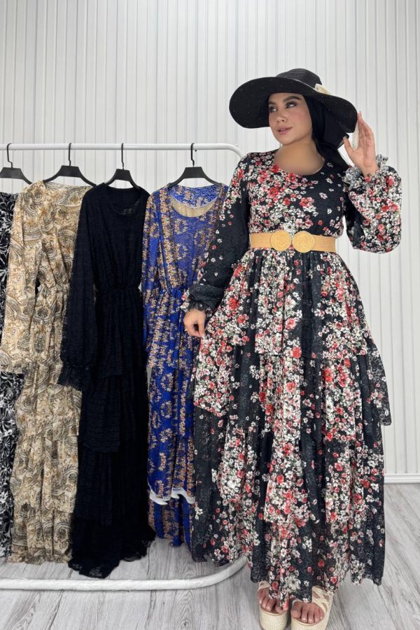 پیراهن طبقه ای