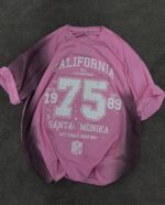 تی شرت تینتی california صورتی