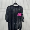 تی‌شرت باکسی براشBalenciaga مشکی