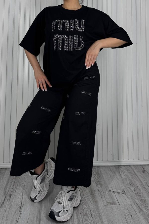 تی‌شرت‌وشلوار قد85نگینیMIU MIU