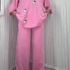 ست تی‌شرت و شلوار Hello kitty صورتی