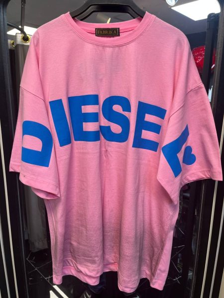 تی شرت قلبی Diesel صورتی