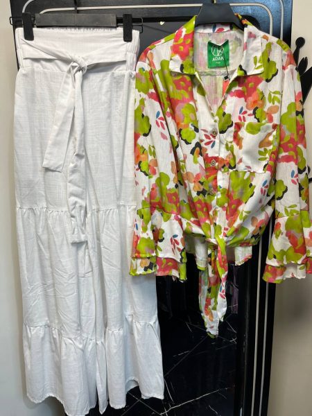 ست رز آبرنگی AK سفید