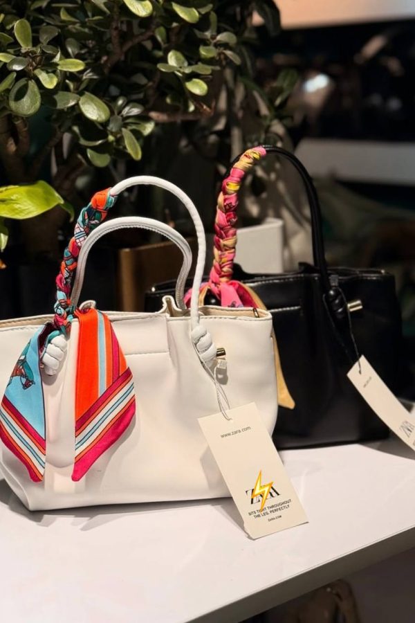 مینی کیف پاسپورتی ZARA شال‌دار