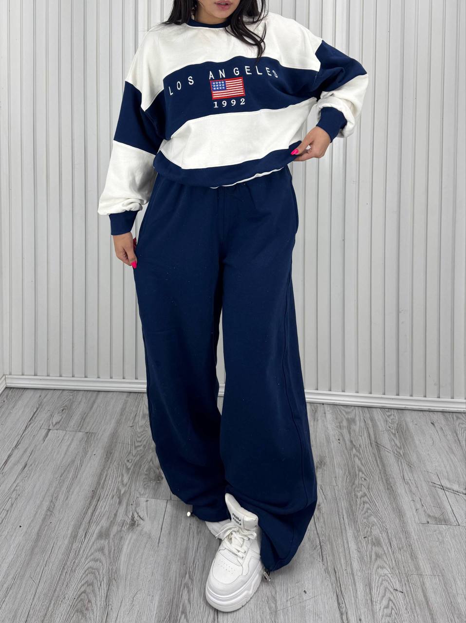 ست زنانه سرمه ای