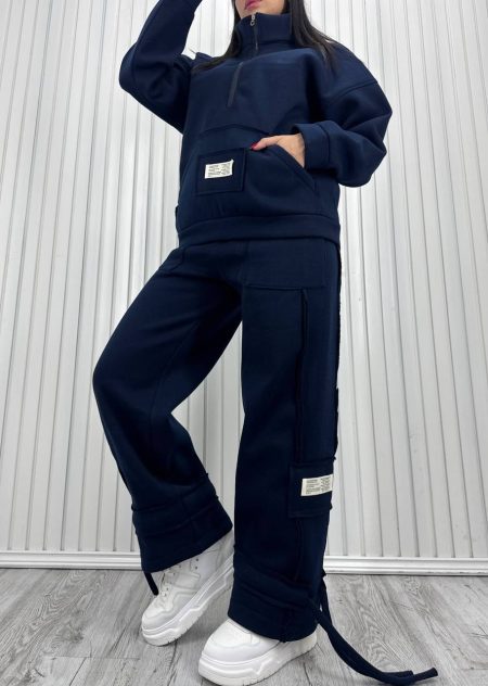 ست زنانه سرمه ای