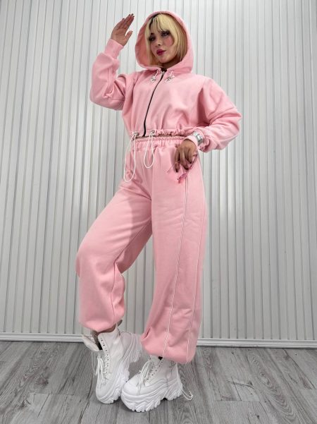 ست رنگ صورتی روشن