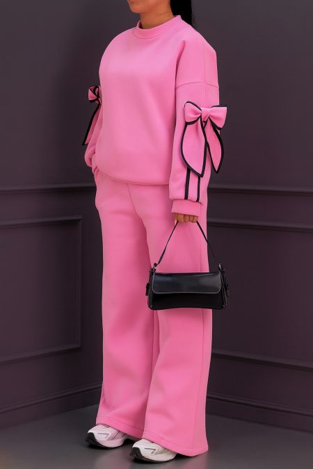 ست رنگ صورتی روشن