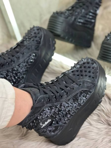 نیم بوت چرم دخترانه