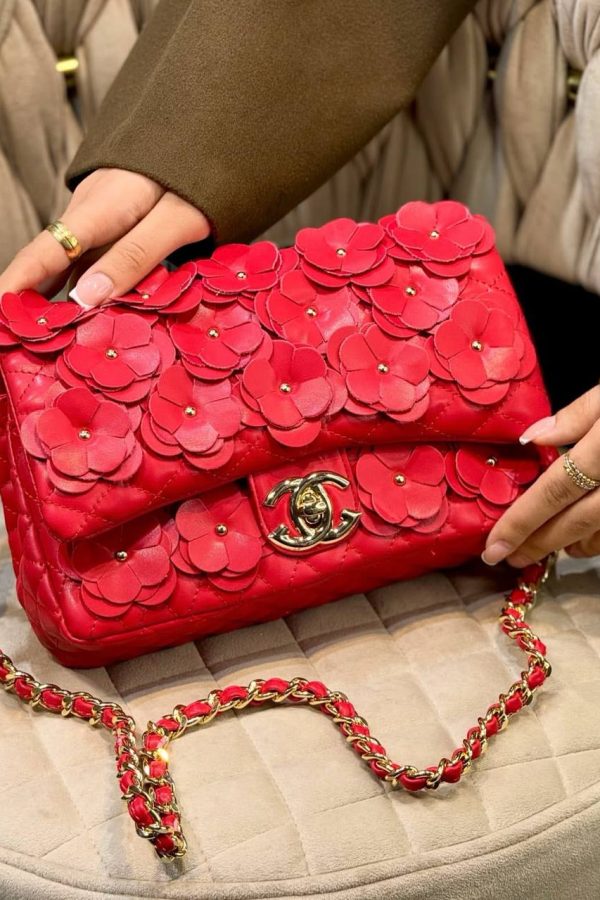 کیف گل Chanel کد 002012065